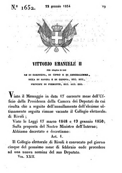 Raccolta degli atti del Governo di Sua Maestà il re di Sardegna